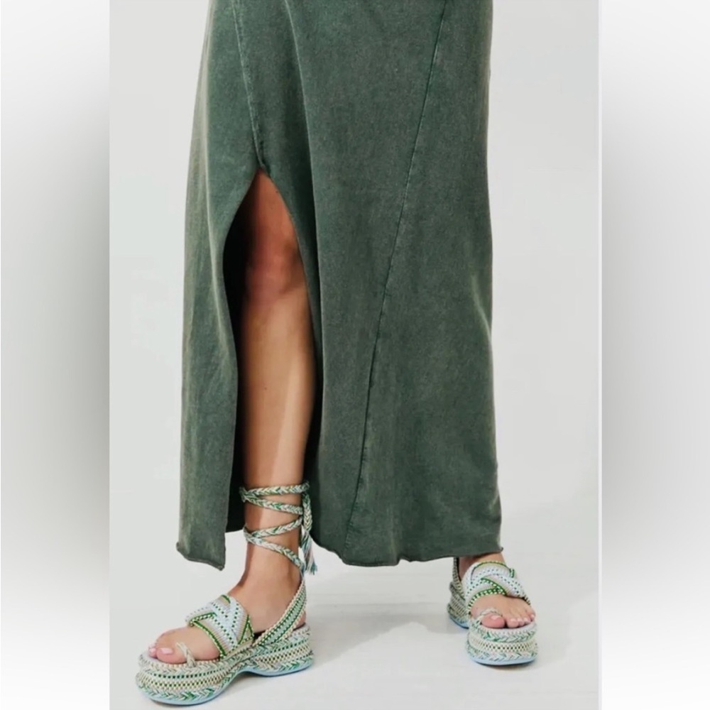 Free People x Amambaih Gabriela Wrap Sandals Size 8 New